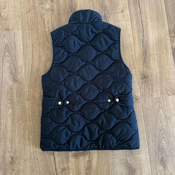 J. Crew Signature Puffer Vest - Quilted - Black | Size XS - Picture 4 of 11